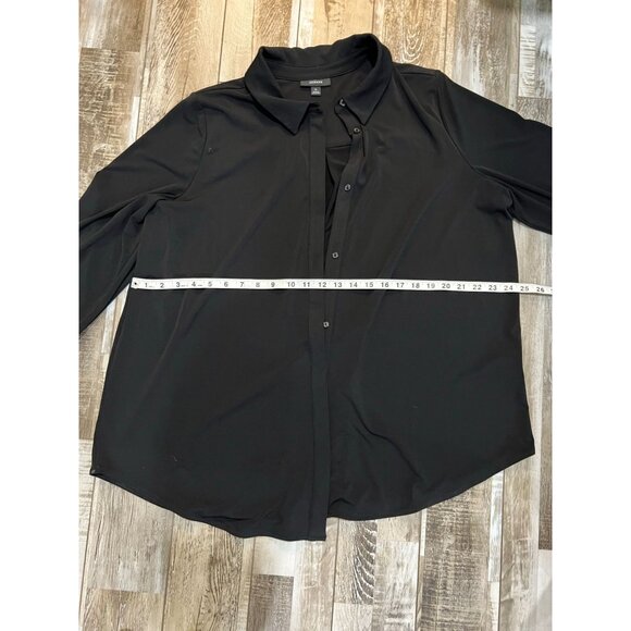 Alfani Womens Long Sleeve Blouse, Black, XL - Picture 7 of 8